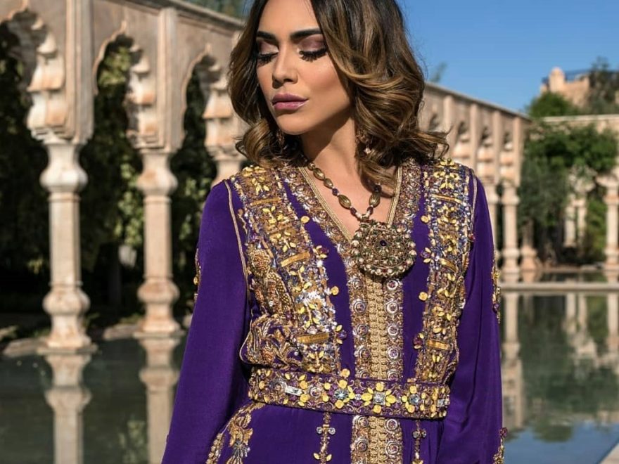 Caftan marocain haute couture 2021